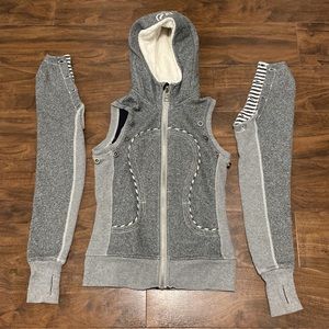 lulemon Scuba Hoodie *Detachable Sleeves* Size 4.